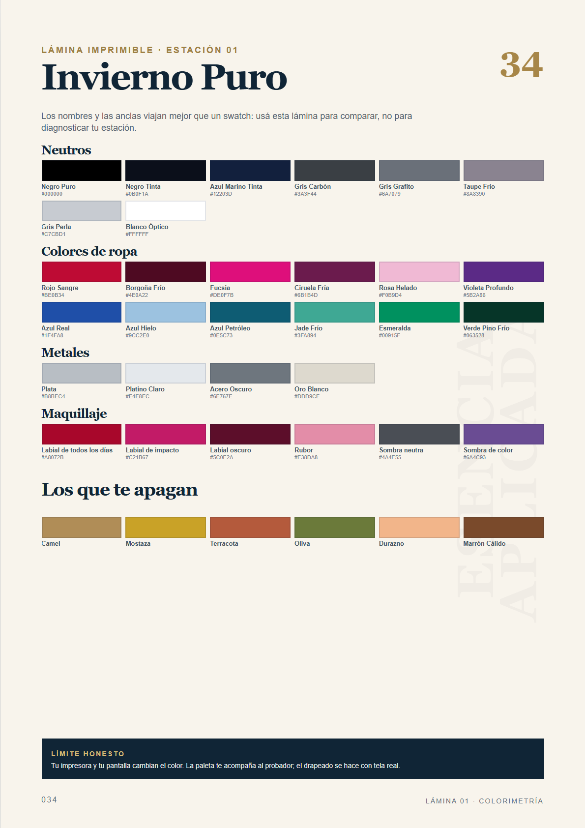 Colorimetría: descubrí tu estación de color